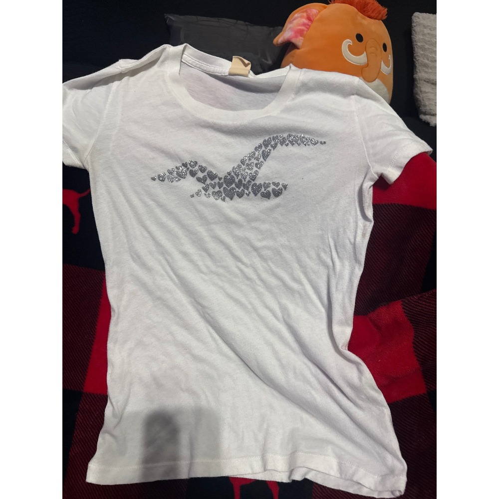 White Hollister blouse